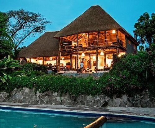 Turaco Treetops lodge near Kibale National Park Uganda