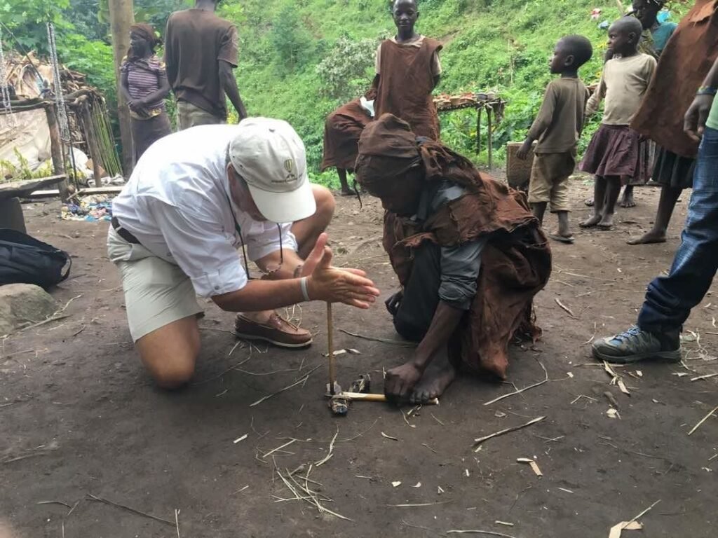 Batwa cultural experience in Nkuringo, Bwindi National Park