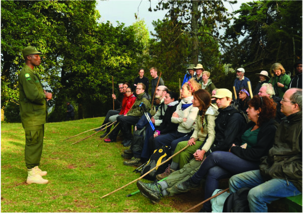 gorilla trekking permit briefing uganda rwanda rotated