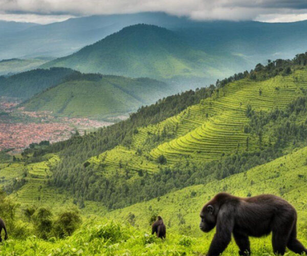Gorilla Trekking Safaris in Uganda and Rwanda with mountain gorillas