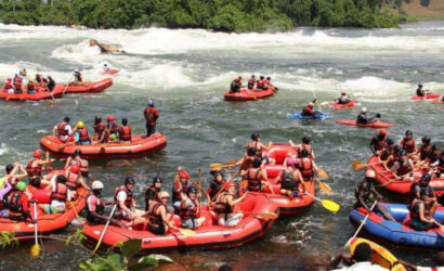Jinja Adventure Safari with white-water rafting on the River Nile in Uganda