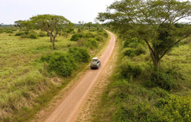 Uganda Rwanda private safari across scenic landscapes