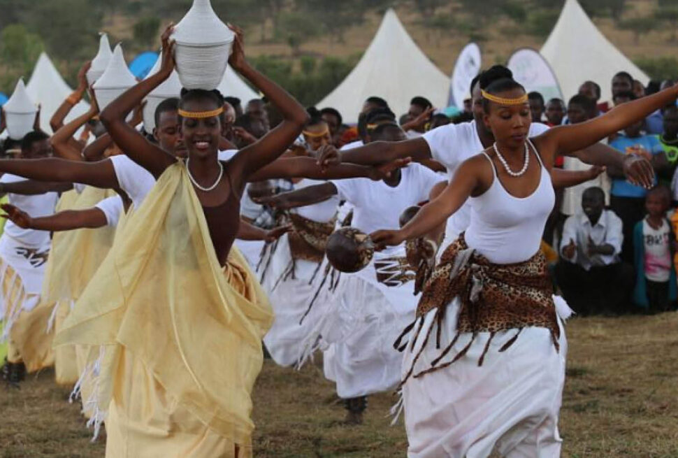 Culture and Heritage in Uganda and Rwanda represented through traditional dance and cultural expression