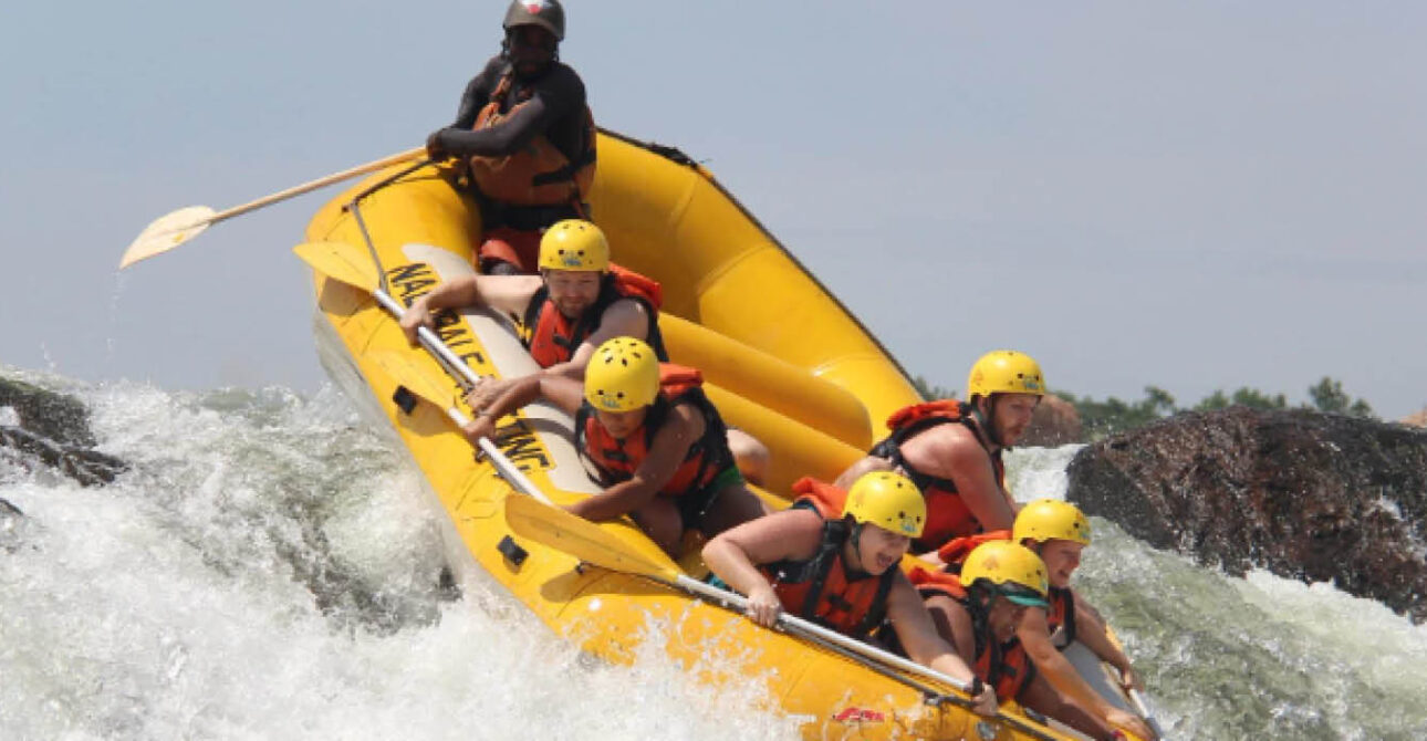 white water rafting in uganda nile rapids