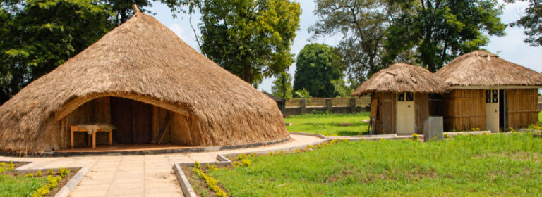 Mparo Royal Tombs in Hoima, Uganda, a historic royal burial site of Bunyoro Kingdom.