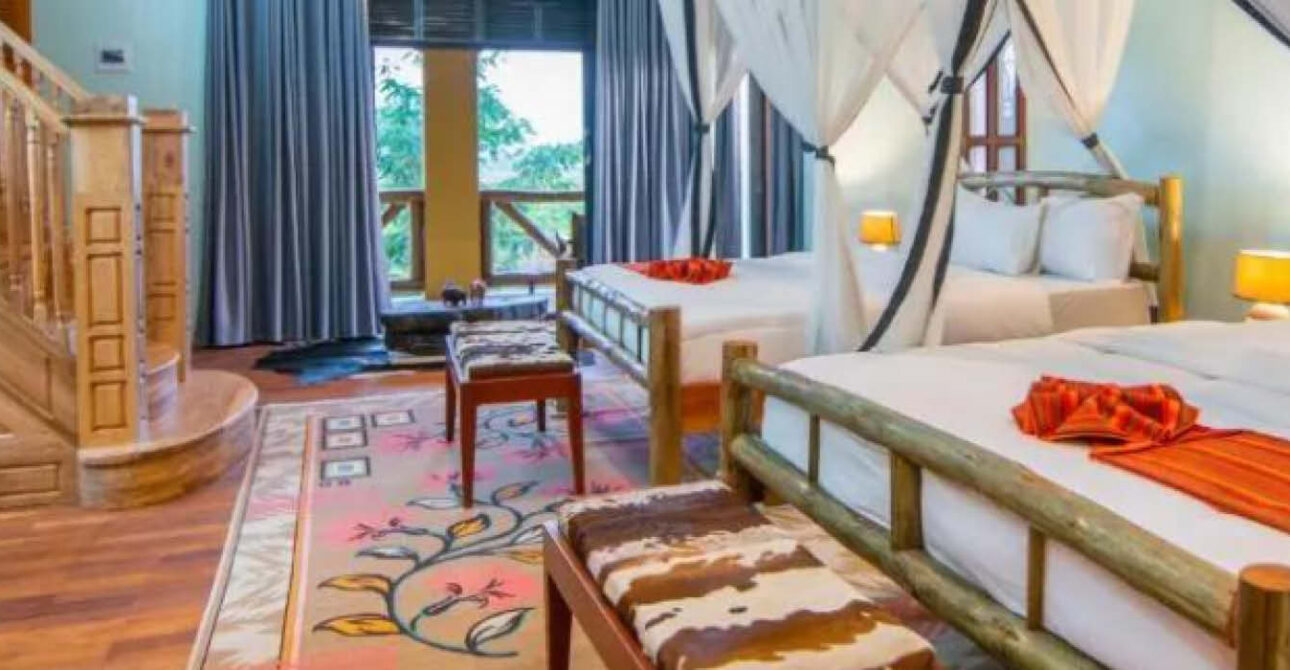 family safari accommodation uganda rwanda
